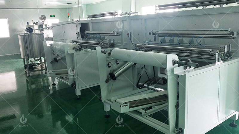 SYF-12 Baby Wet Wipes Machine In Zhejiang