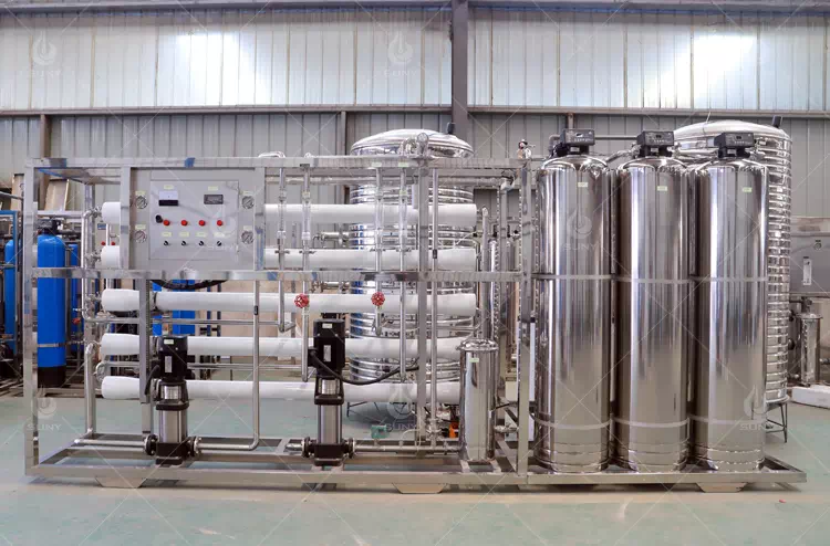 Water purification system equipment