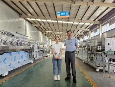 Taiwan wet wipes machine customers