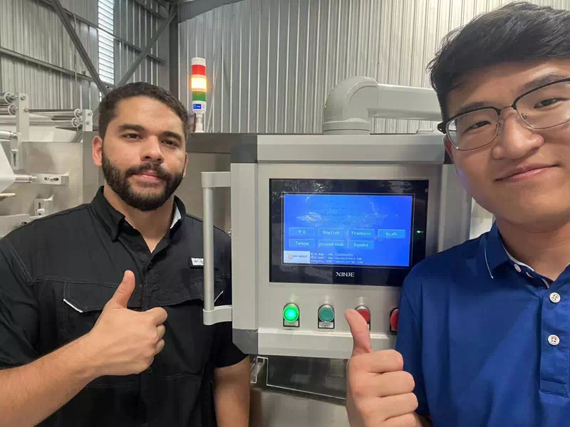 Wet wipes machine in Dominican Republic