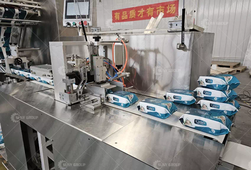 Full Automatic Baby Wet Wipes Machine