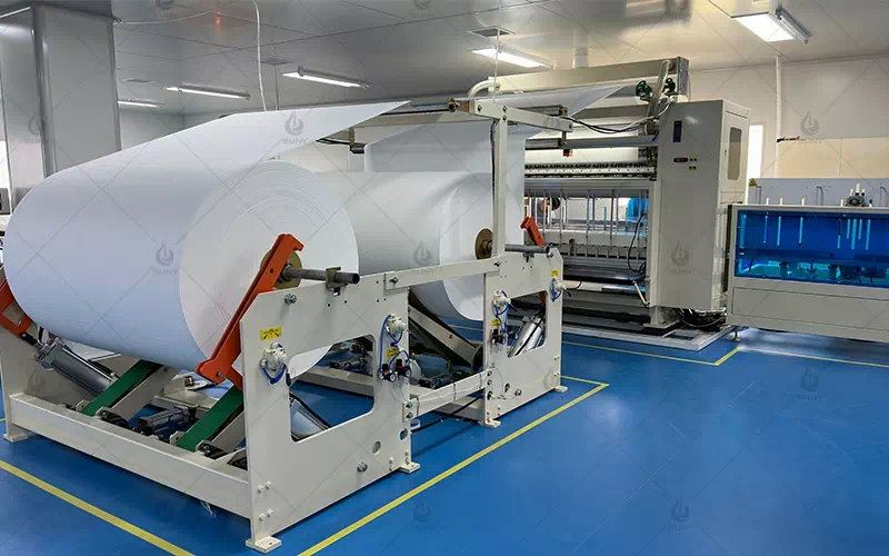 Cotton Tissue Folding Machine