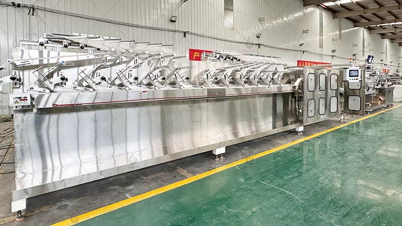 12 Lanes Wet Wipes Making Machine