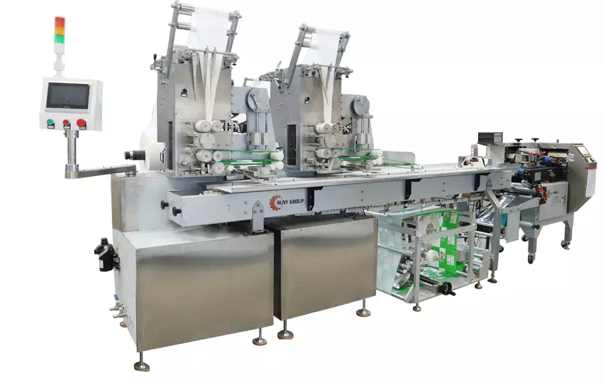 Fast Speed Wet Wipes Making Machine