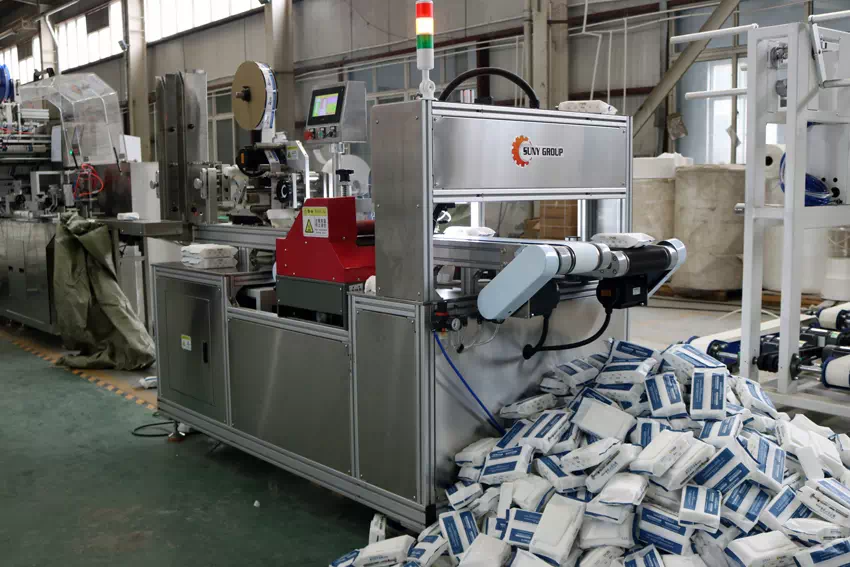 Wet Wipes Production Equipment Line