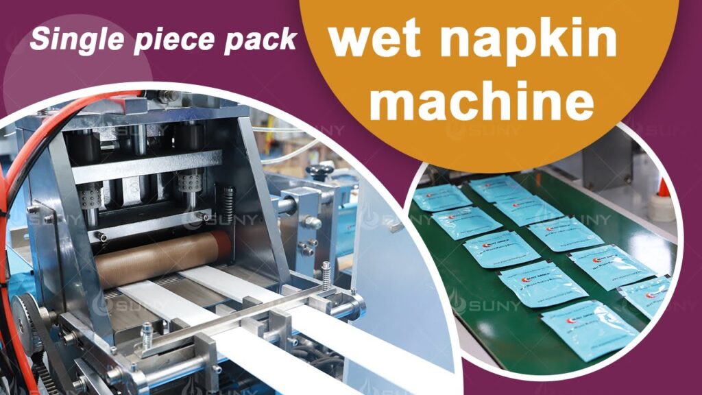 Individually Pack Wet Wipes Machine